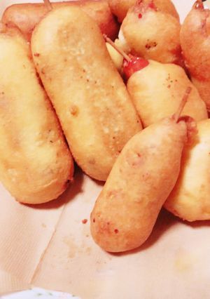 ホットケーキミックスで団子揚げ-レシピのメイン写真
