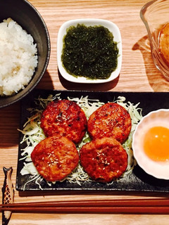 ごま油で焼く♪簡単ヘルシーお豆腐つくね-レシピのメイン写真