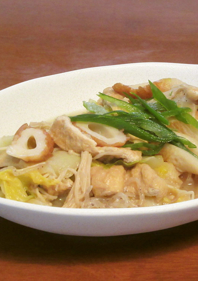 簡単！ちくわと白菜とえのき茸のささっと煮-レシピのメイン写真