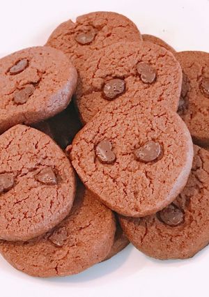 バレンタインに、チョコチップクッキー！-レシピのメイン写真