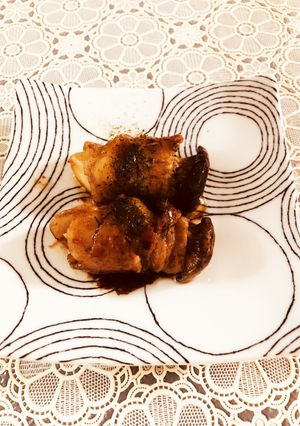 甘辛豚肉のエリンギ巻き-レシピのメイン写真