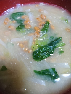 納豆と大根のみそしる-レシピのメイン写真