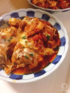 味付け簡単!トマト煮♡チーズチキン♡-レシピのメイン写真