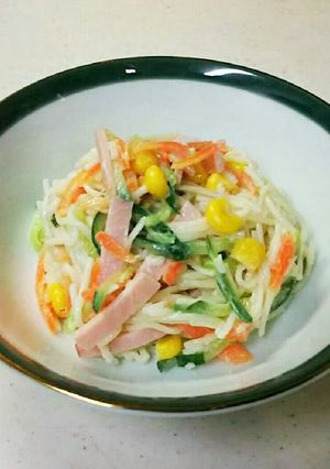 そうめんサラダ-レシピのメイン写真