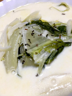 超簡単★白菜とホタテのミルクスープ煮-レシピのメイン写真