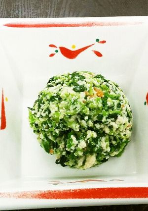 菜の花入り白和え-レシピのメイン写真
