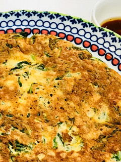 大根の葉と納豆の☆中華風オムレツ-レシピのメイン写真