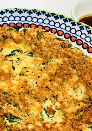 大根の葉と納豆の☆中華風オムレツ-レシピのメイン写真