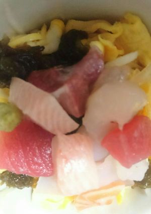 大根でミニ海鮮サラダ-レシピのメイン写真