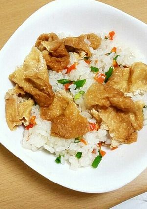 固めご飯の救世主！なんちゃっていなり寿司-レシピのメイン写真