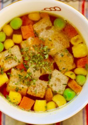 もの物凄い手抜きコンソメスープ-レシピのメイン写真