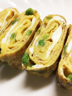 うまっ!コーン入り♡バター醤油の卵焼き♡-レシピのメイン写真