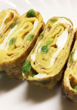 うまっ！コーン入り♡バター醤油の卵焼き♡-レシピのメイン写真