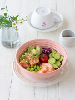 おもてなしにも☆彩りサーモンポケ丼-レシピのメイン写真