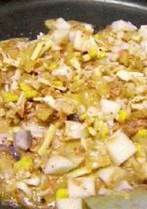 *もんじゃ焼き作りました♪*-レシピのメイン写真