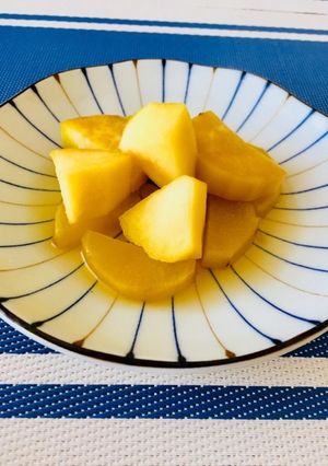 煮るだけ★みりんリンゴ＆さつまいも-レシピのメイン写真