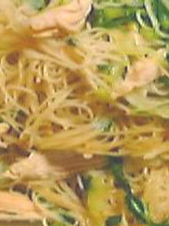 鳥とレタスのビーフン♪-レシピのメイン写真