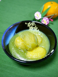 簡単お節!栗きんとん☆抹茶風味-レシピのメイン写真