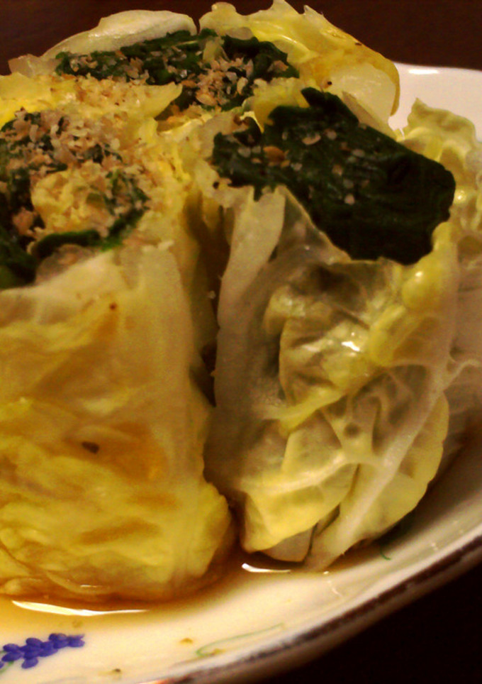 ◆◇白菜とほうれん草の簡単副菜◇◆-レシピのメイン写真