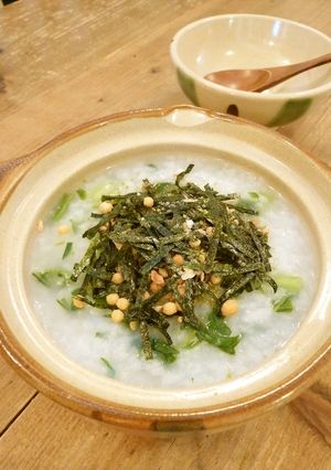 冷ご飯で時短♪お茶漬けの素で満足七草粥-レシピのメイン写真