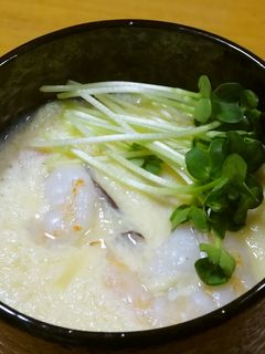 玉子一個の贅沢、二層茶碗蒸し-レシピのメイン写真