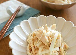 大人気☆ささみと長ねぎごま油風味-レシピのメイン写真