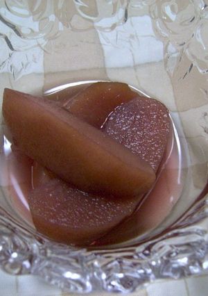 めっちゃ簡単！林檎の赤ワイン煮-レシピのメイン写真