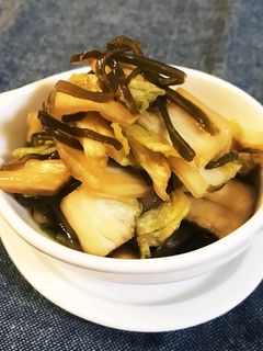 余った白菜で簡単お漬物!-レシピのメイン写真