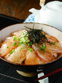 さしみ醤油で鯛茶漬け-レシピのメイン写真