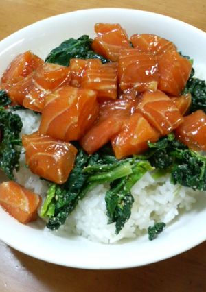 コストコのサーモン丼-レシピのメイン写真