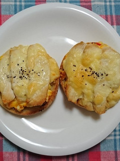 ホットオープンサンド-レシピのメイン写真