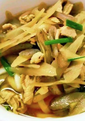 豚ゴボウうどん-レシピのメイン写真
