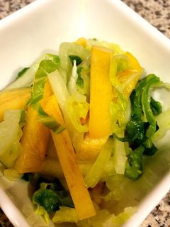 白菜と柿のサラダ-レシピのメイン写真