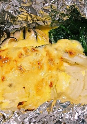 ✨鱈とお野菜のマヨチーズホイル焼き✨-レシピのメイン写真