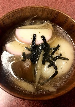 簡単！お蕎麦でも美味しいお雑煮！-レシピのメイン写真