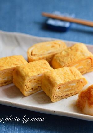 ふんわりおいしい！酒粕入り玉子焼き-レシピのメイン写真