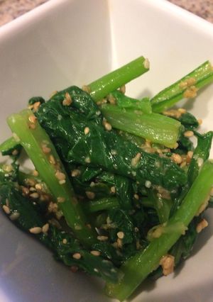 かぶの葉の胡麻味噌和え-レシピのメイン写真