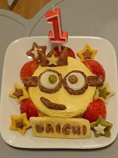 1歳バースデー☆ミニオンケーキ-レシピのメイン写真