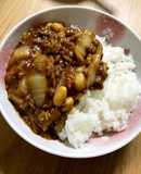 お好きなお野菜で♡キーマカレー