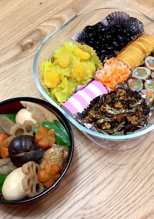 2018年おせち♡詰め方-レシピのメイン写真