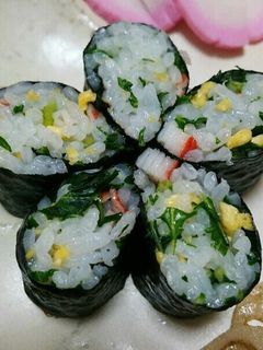 お花巻き寿司-レシピのメイン写真