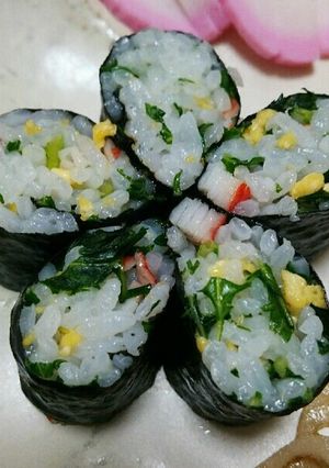 お花巻き寿司-レシピのメイン写真