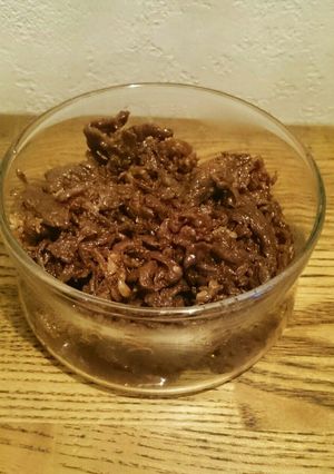 贈答品みたいな牛肉のしぐれ煮-レシピのメイン写真