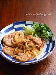 酒粕入り生姜焼き-レシピのメイン写真