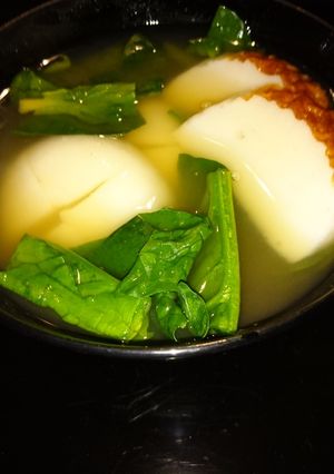 ほうれん草の雑煮-レシピのメイン写真