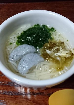 大晦日離乳食　年越しそば風-レシピのメイン写真
