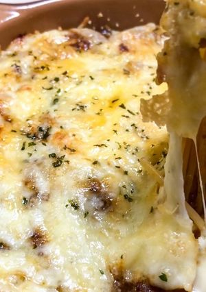 簡単！手軽！レトルトを使った焼きパスタ-レシピのメイン写真