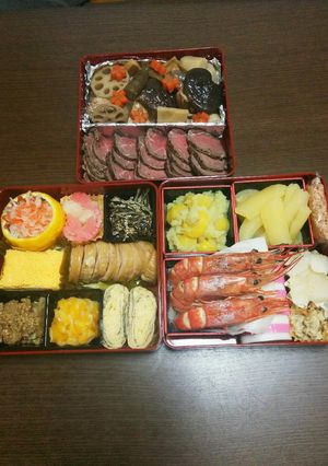 2018年、御節 覚え書き-レシピのメイン写真