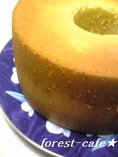 ゆずのシフォンケーキ-レシピのメイン写真