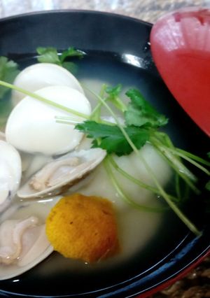 雑煮 めちゃうまっ! はま吸い-レシピのメイン写真